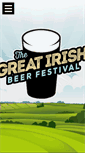 Mobile Screenshot of greatirishbeerfestival.ie